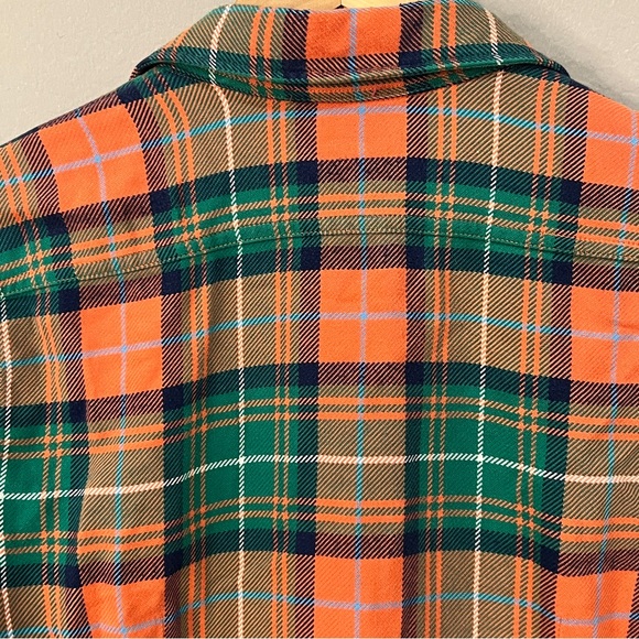 RUGBY RALPH LAUREN Plaid Flannel Shirt Womens 8 (Medium) (Mens Small) 38” chest - Picture 13 of 15